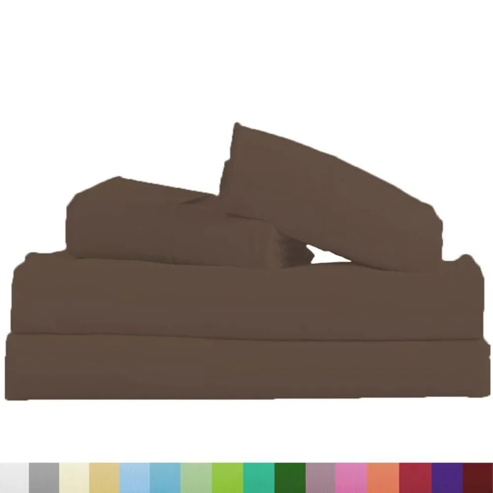 Woven Trends Hotel Luxury Bed Sheets Set - 1800 Series Supreme Collection, Extra